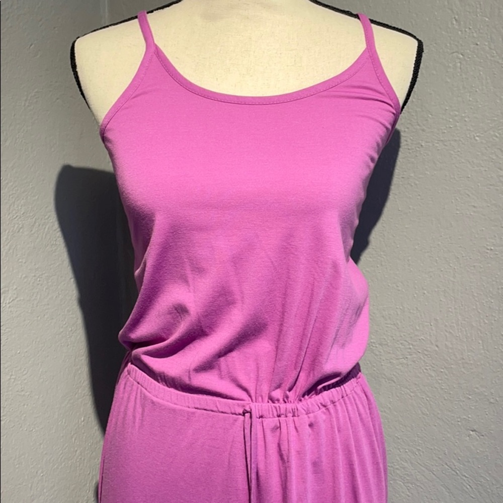 Purple maxi dress